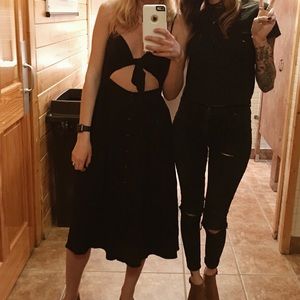 Urban Outfitters Kimchi Blue Midi Dress Sz 2